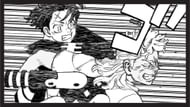Hibaru lands a blow on Kou in Negai no Astro chapter 6 (Image via Ken Wakui/Shueisha)